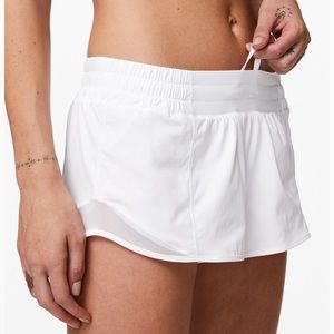 Lululemon white shorts